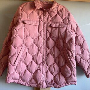 Marine Layer Leslie Puffer Overshirt Jacket